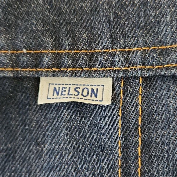 Mens Vintage Nelson '70's  Denim/Sherpa Vest - Size Large - Picture 5 of 11